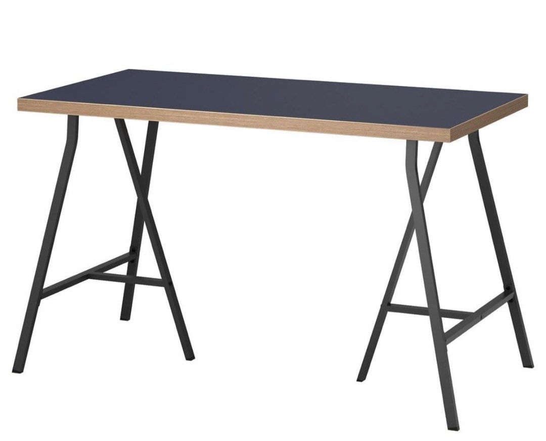 Ikea linnmon desk shop blue