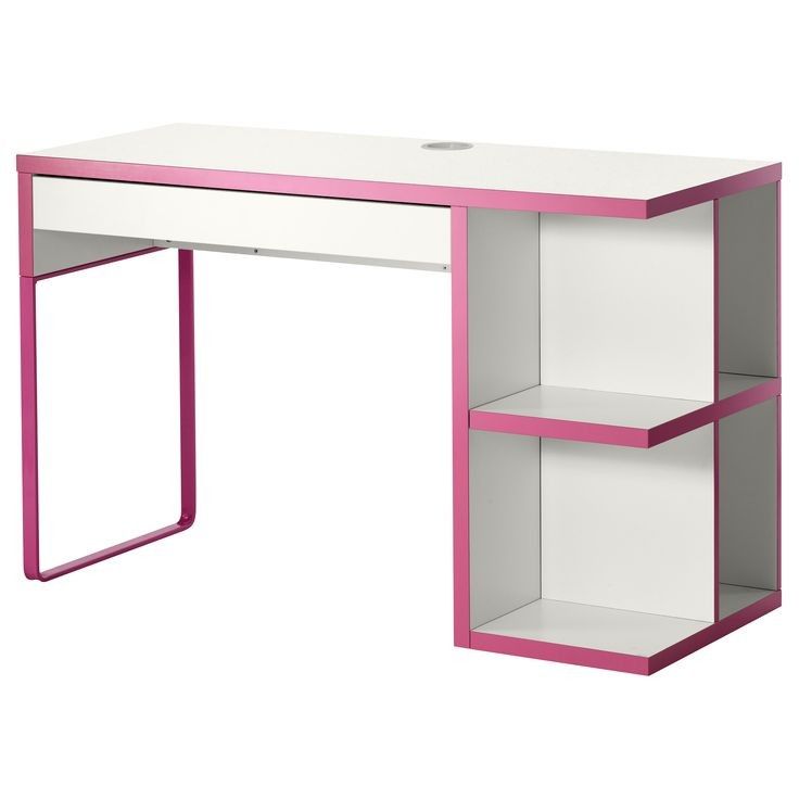 Ikea Micke Desk Pink