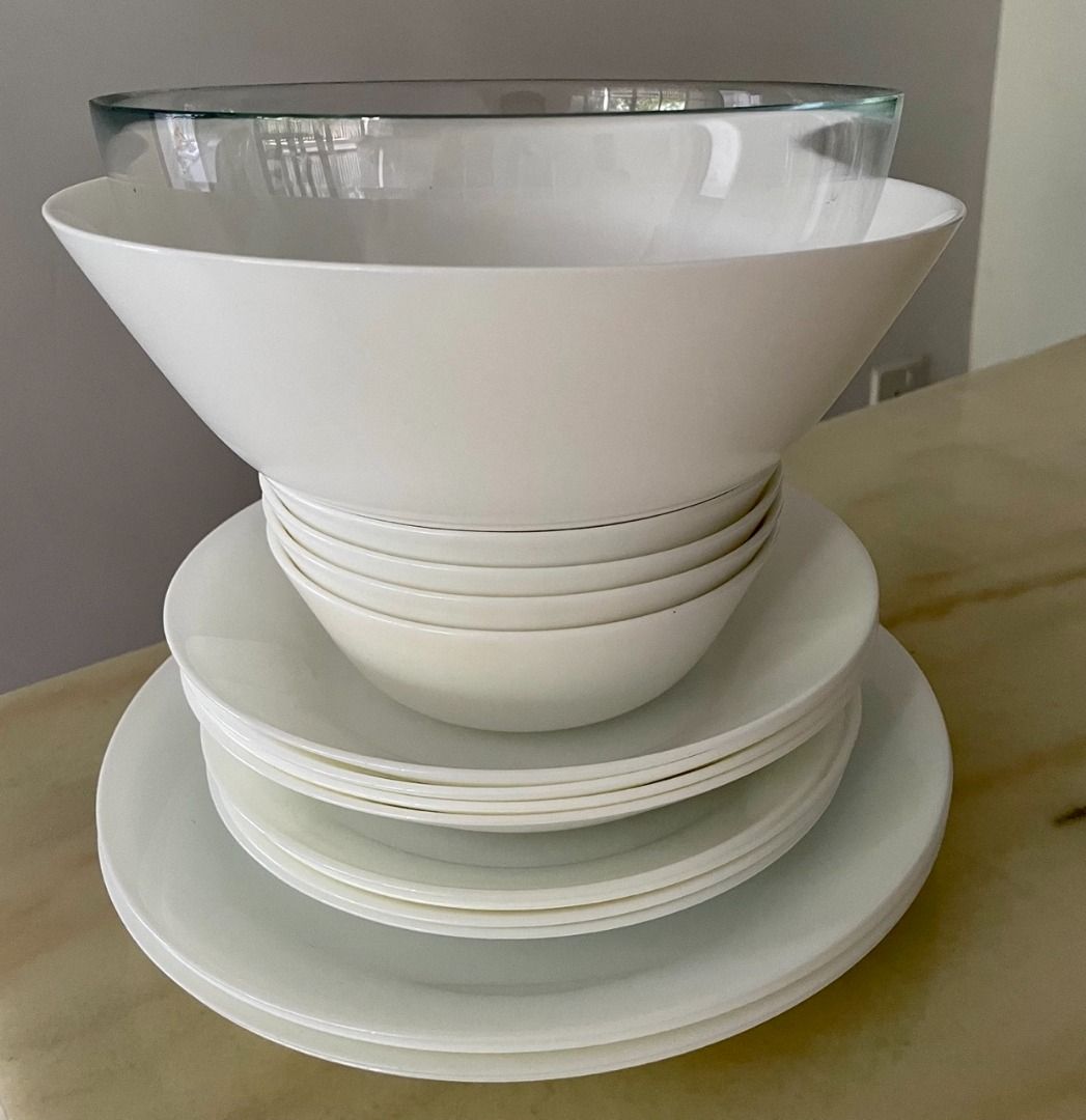 Ikea Oftast plates and bowles set Furniture Home Living