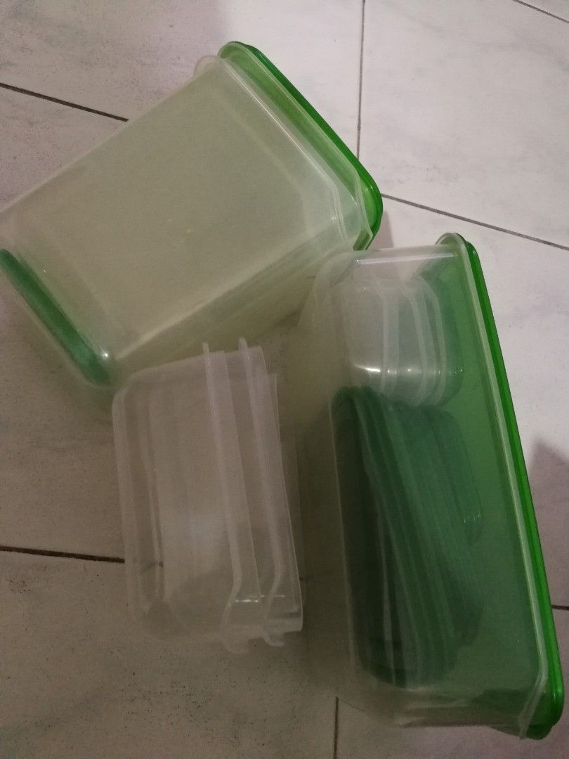IKEA plastic containers, Furniture & Home Living, Kitchenware