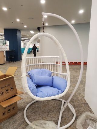 Swing chair home 2025 box