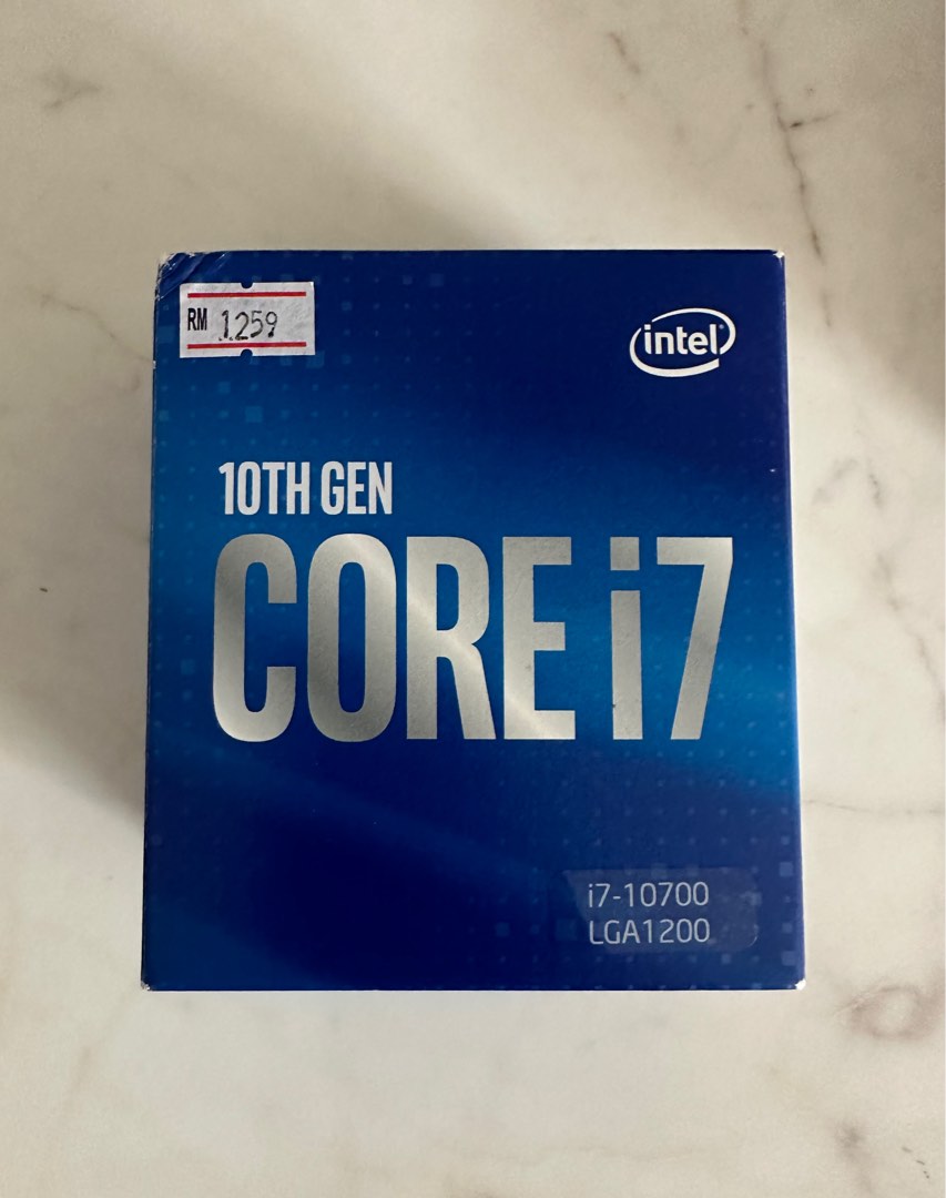 INTEL 10th Gen CORE i7 CPU (WARRANTY INCLUDED), Computers & Tech, Parts