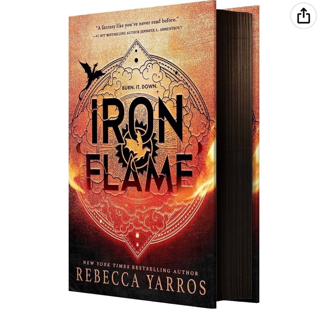 Iron Flame by Rebecca Yarros Pre Order, Hobbies & Toys, Books