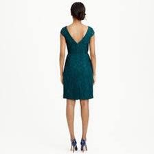 J Crew Emerald Green Lace Dress Women s Fashion Dresses Sets Dresses on Carousell
