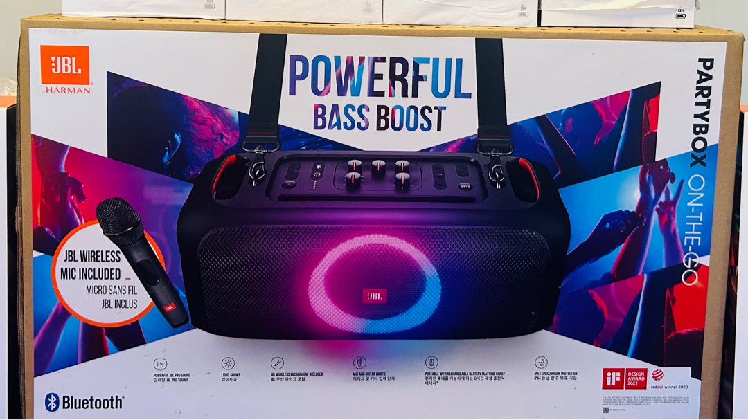 JBL PARTYBOX ON TH GO, Audio, Portable Audio Accessories on Carousell