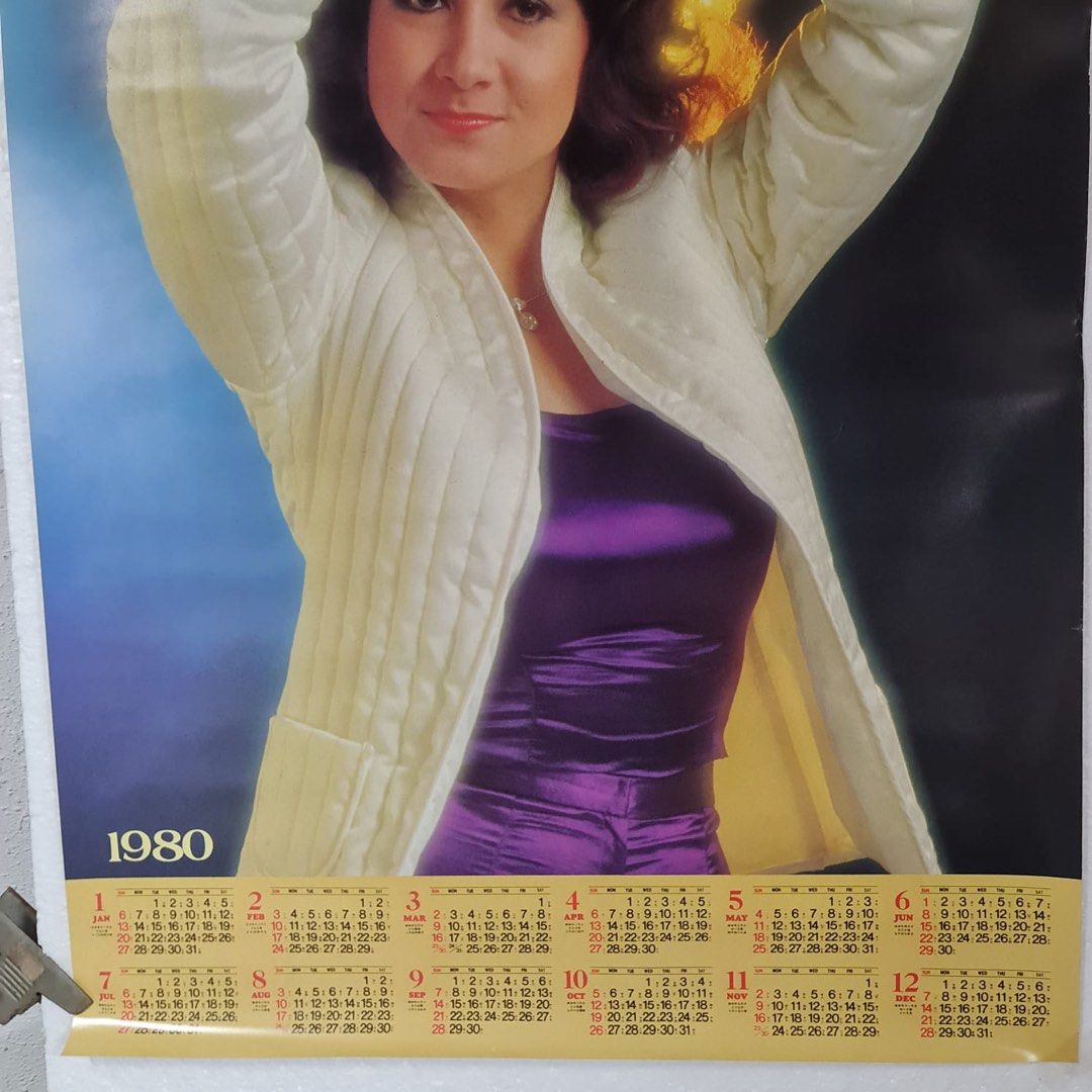 Jenny Tseng 1980 calendar by prinstar records Hobbies Toys
