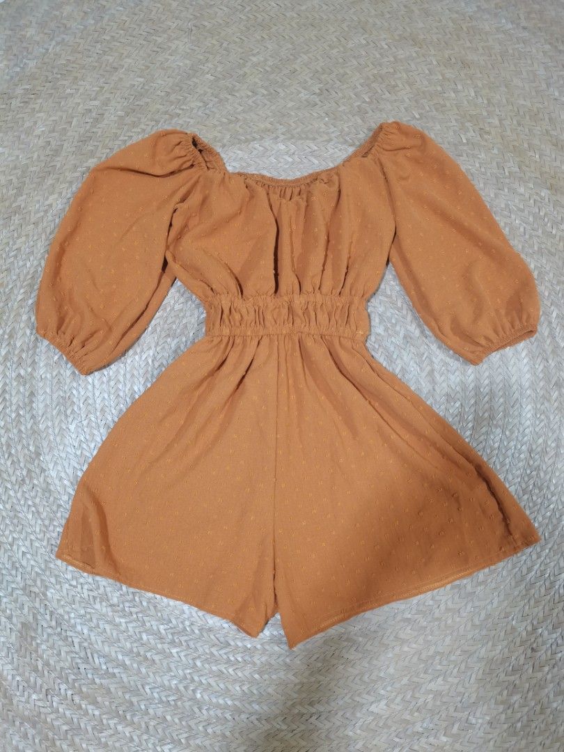 Jumpshort Romper (Category: Others Tops) located in Cavite. Submitted by takeyourpick2020 (Listing ID 1240204546, Image 1). Description: Fits S-L 380.