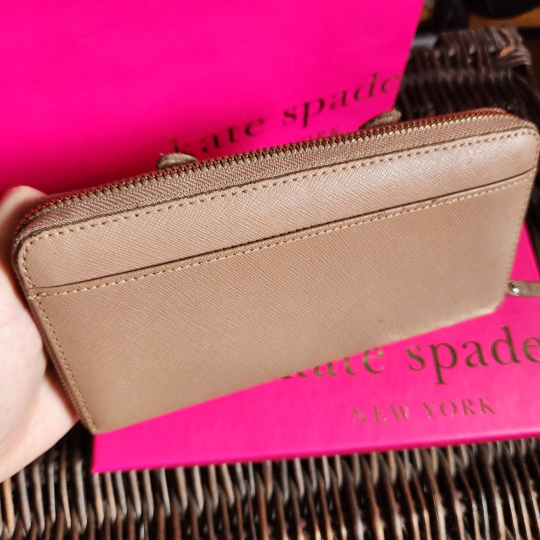 Kate spade flat best sale wallet