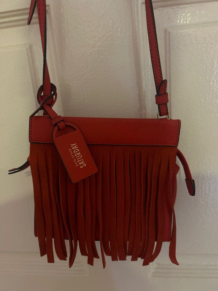 Kate spade best sale fringe purse