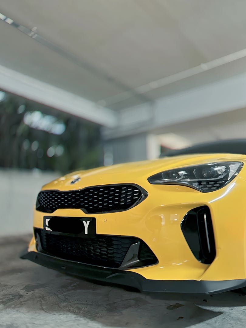 Kia frameless carplate holder, Car Accessories, Car Plates on Carousell