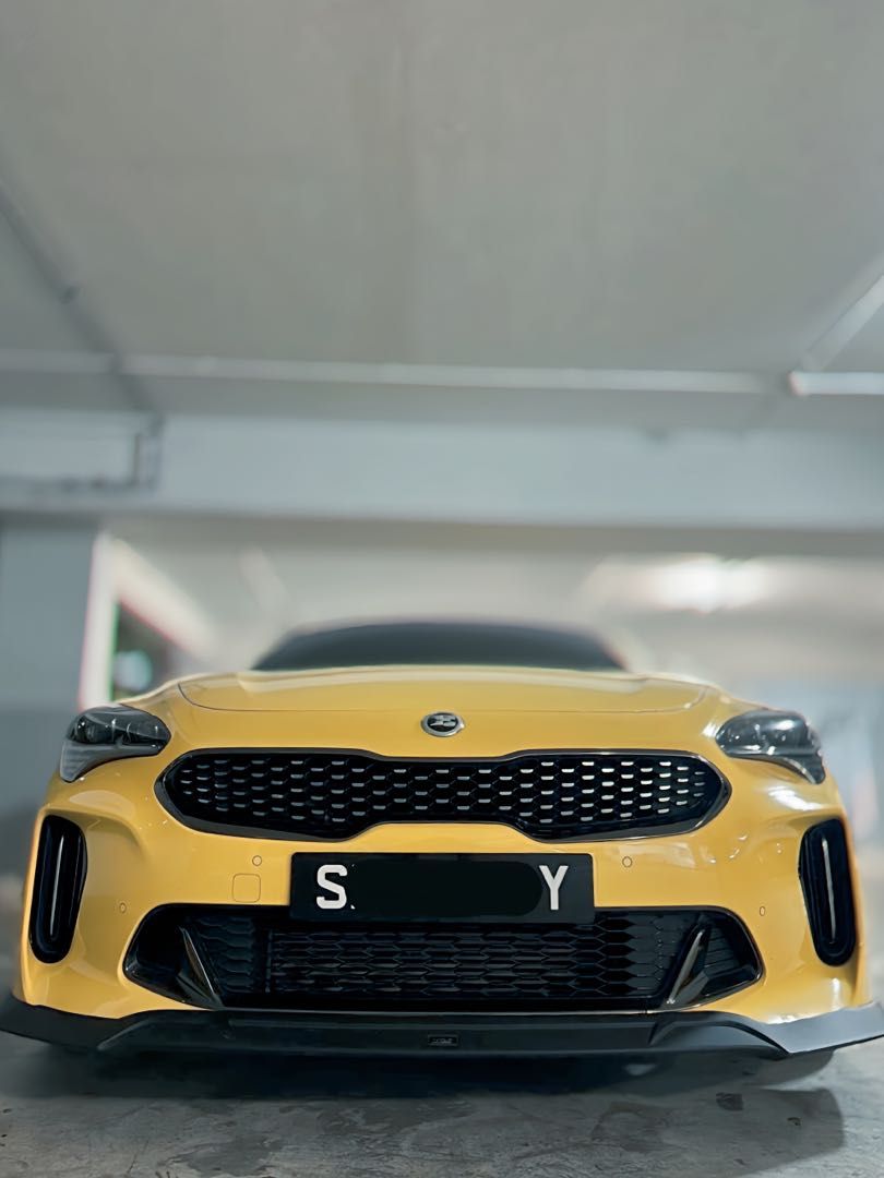 Kia frameless carplate holder, Car Accessories, Car Plates on Carousell