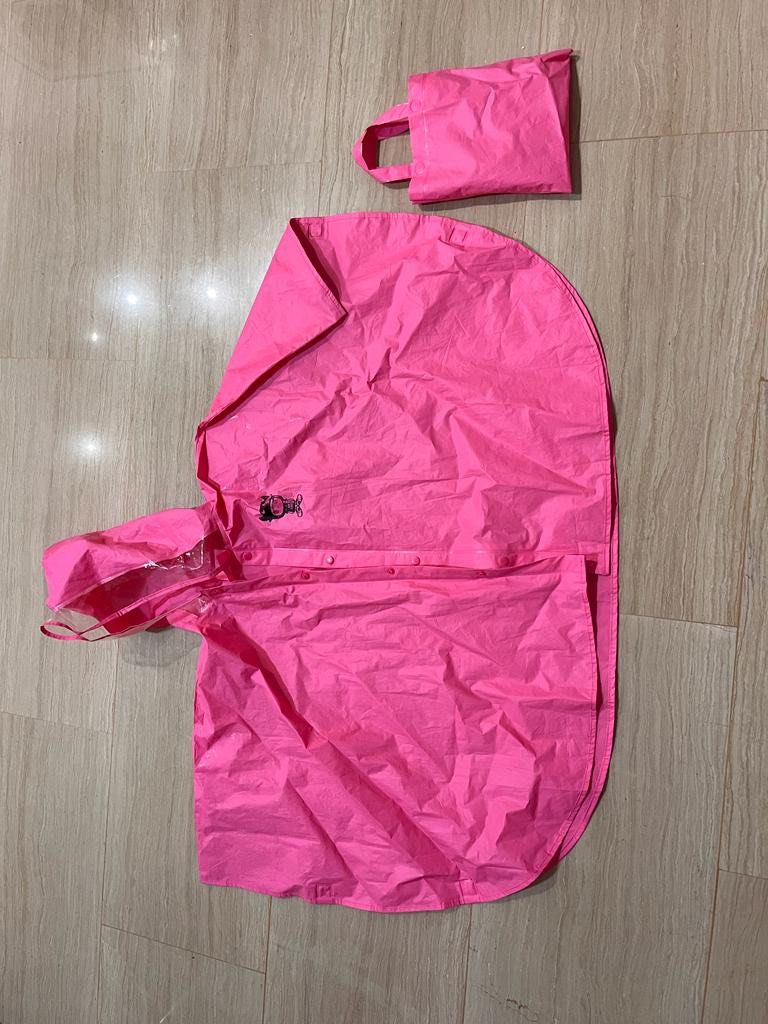 Rain coat new arrivals pink