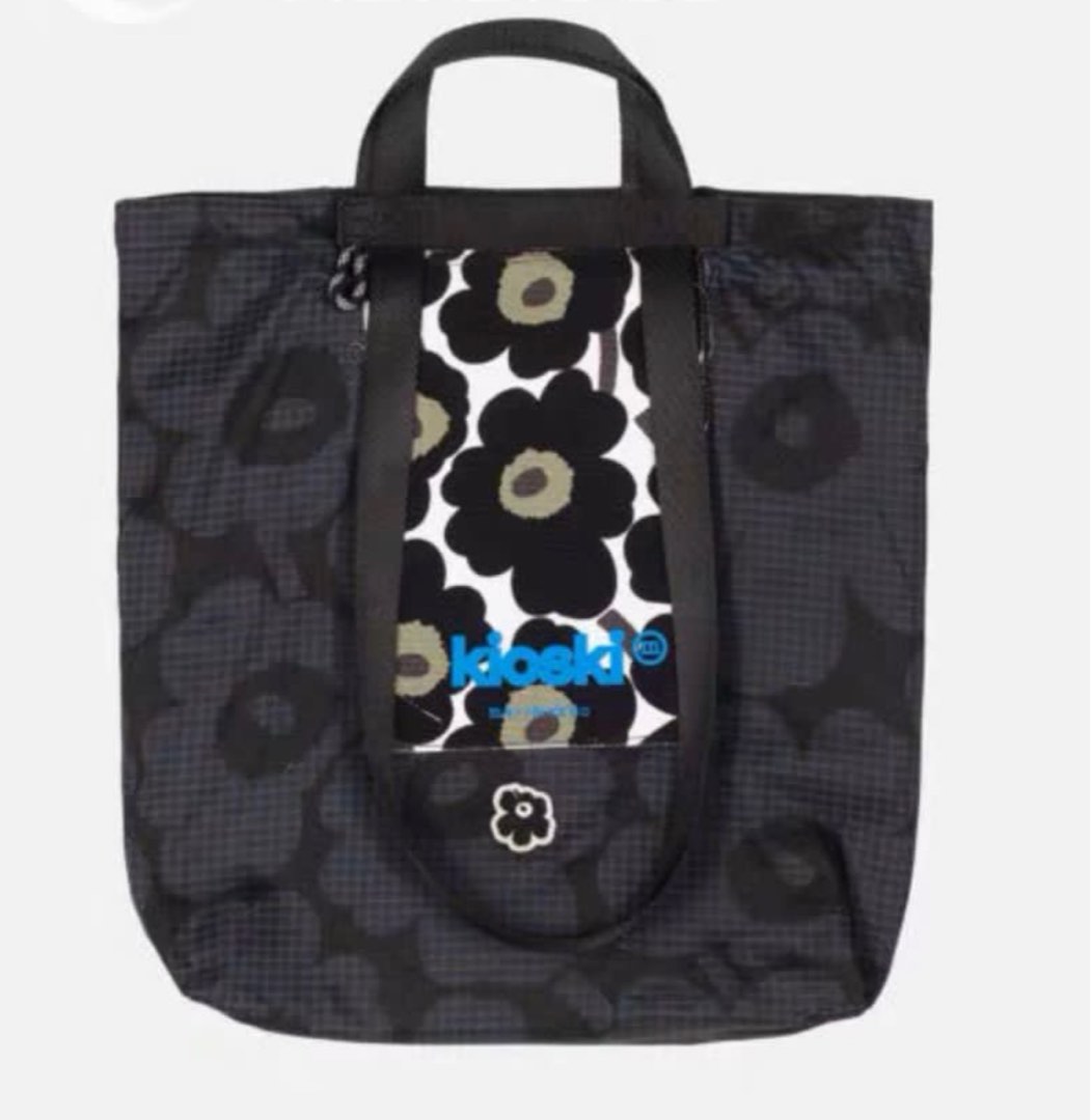 Kioski Funny Tote Unikko Bag, 名牌, 手袋及銀包- Carousell