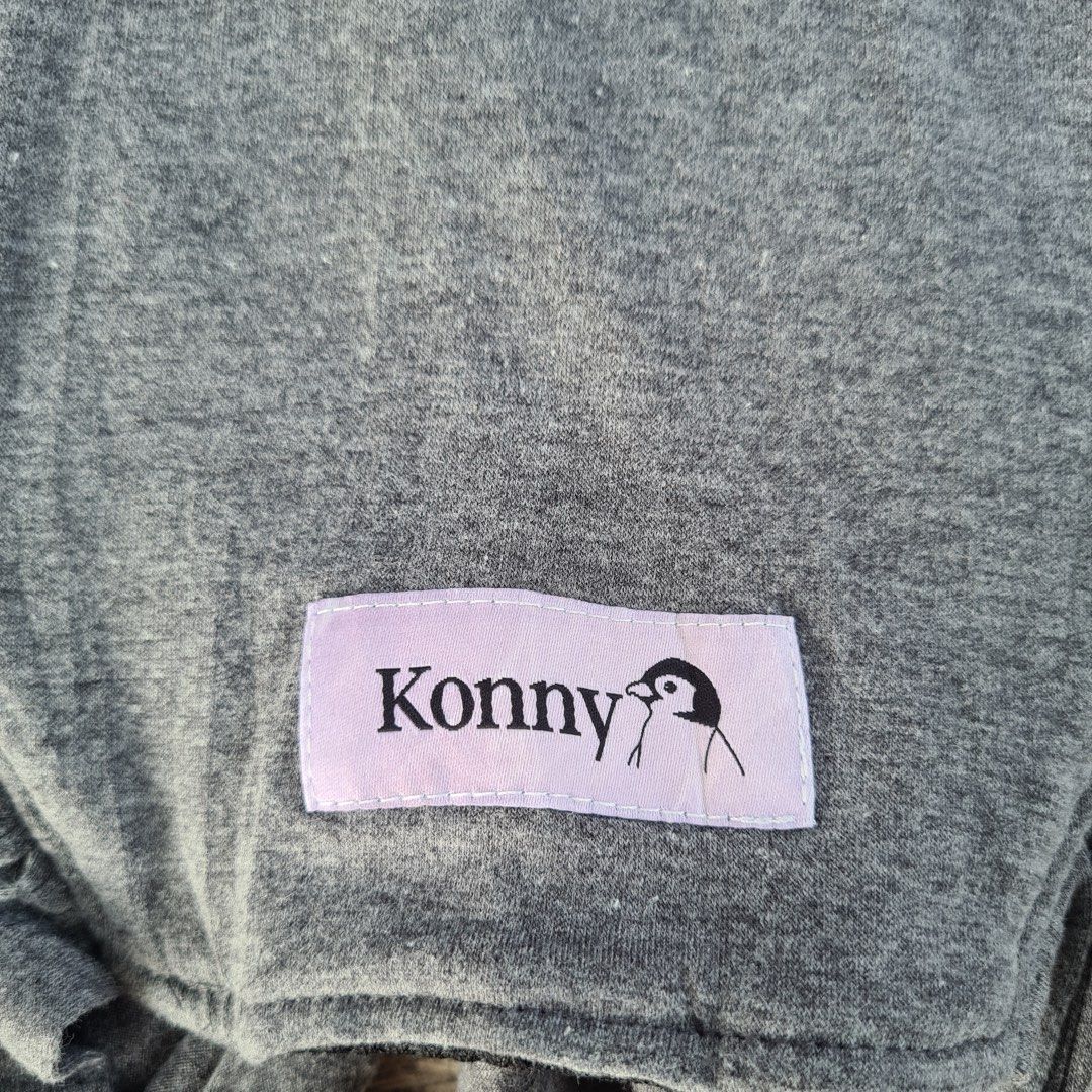 Konny wrap carrier (Category: Carriers & Slings) located in Cabiao. Submitted by MomAndBabyCorner (Listing ID 1240135511, Image 3). Description: Konny XXL No outer sash included still wearable Excellent Used Condition PHP 500.