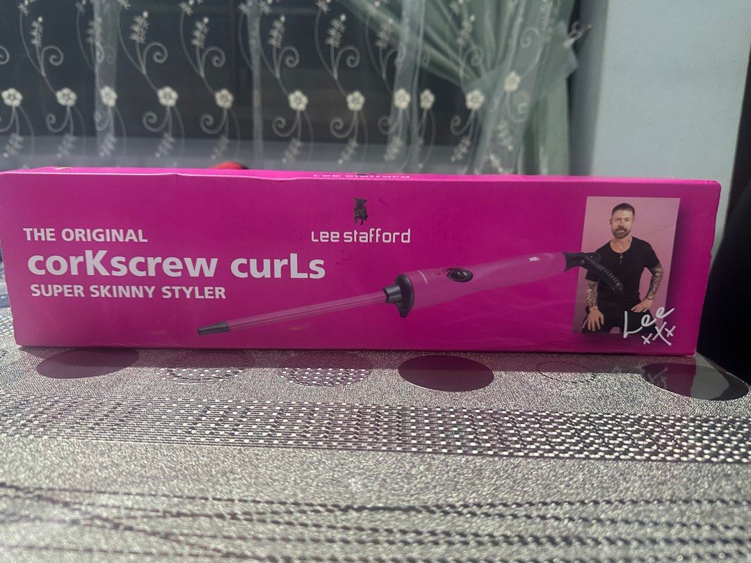 Lee stafford corkscrew curler 2025