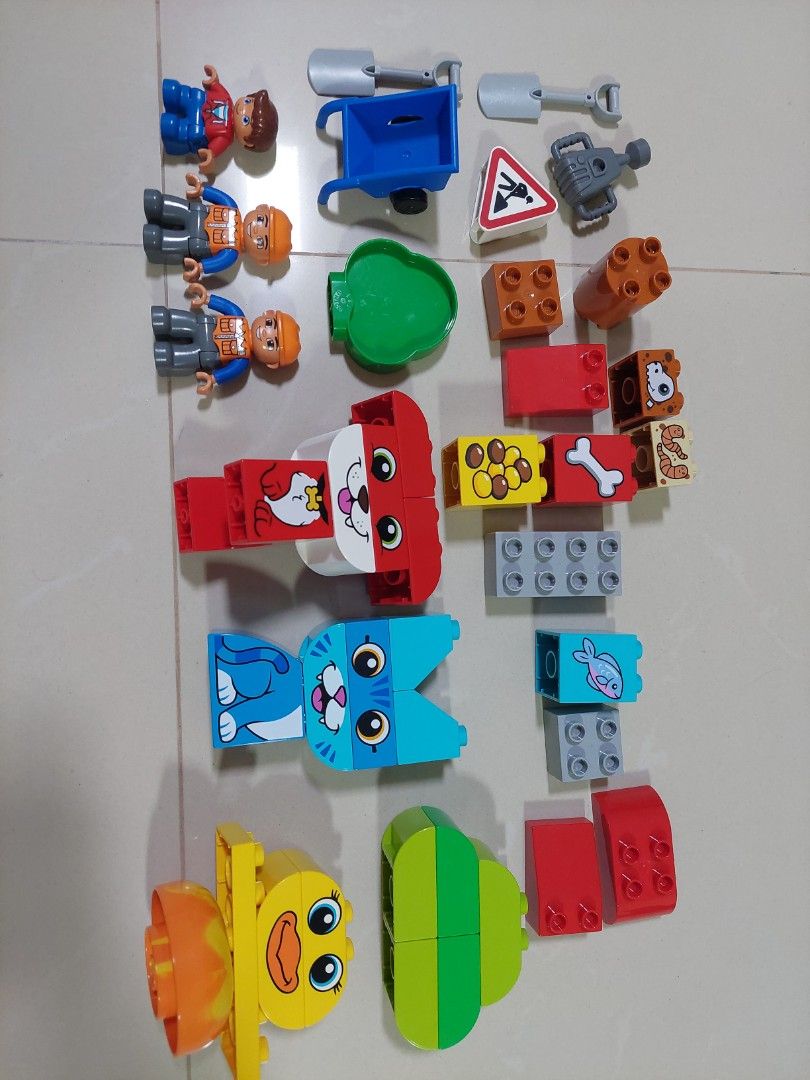 Duplo dog cat duck new arrivals
