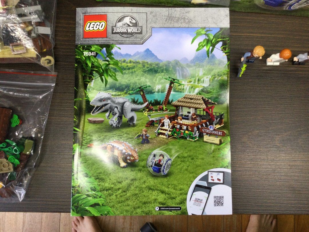 Lego jurassic park 2025 gyrosphere