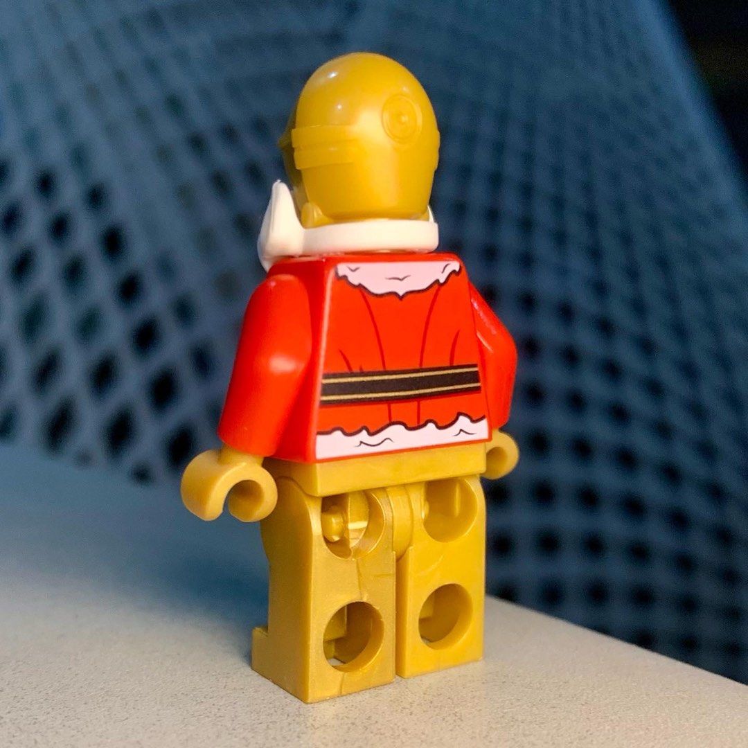 Lego Minifigure Santa C 3PO from 75097 Star Wars Advent Calendar on