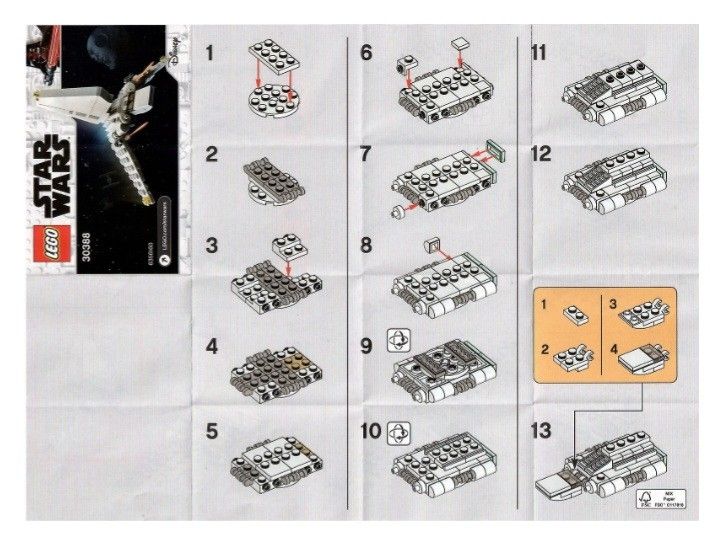 Lego Star Wars Imperial shuttle Polybag 30388 Hobbies Toys Toys Games on Carousell