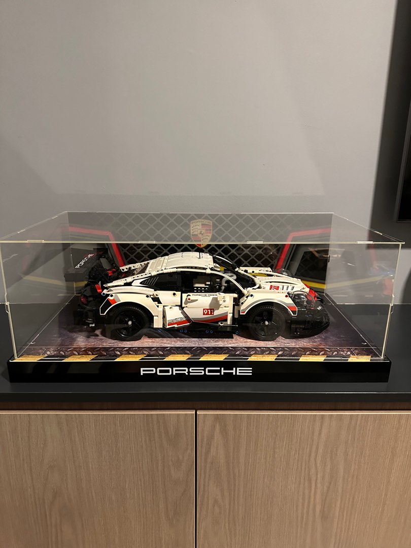 Lego technic porsche display online case