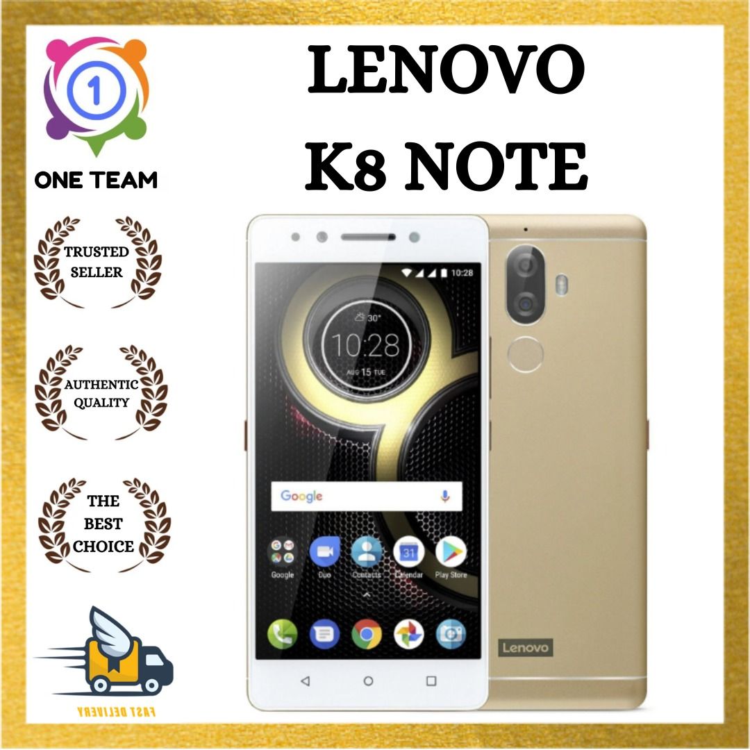 Lenovo k8 note new arrivals 4 64
