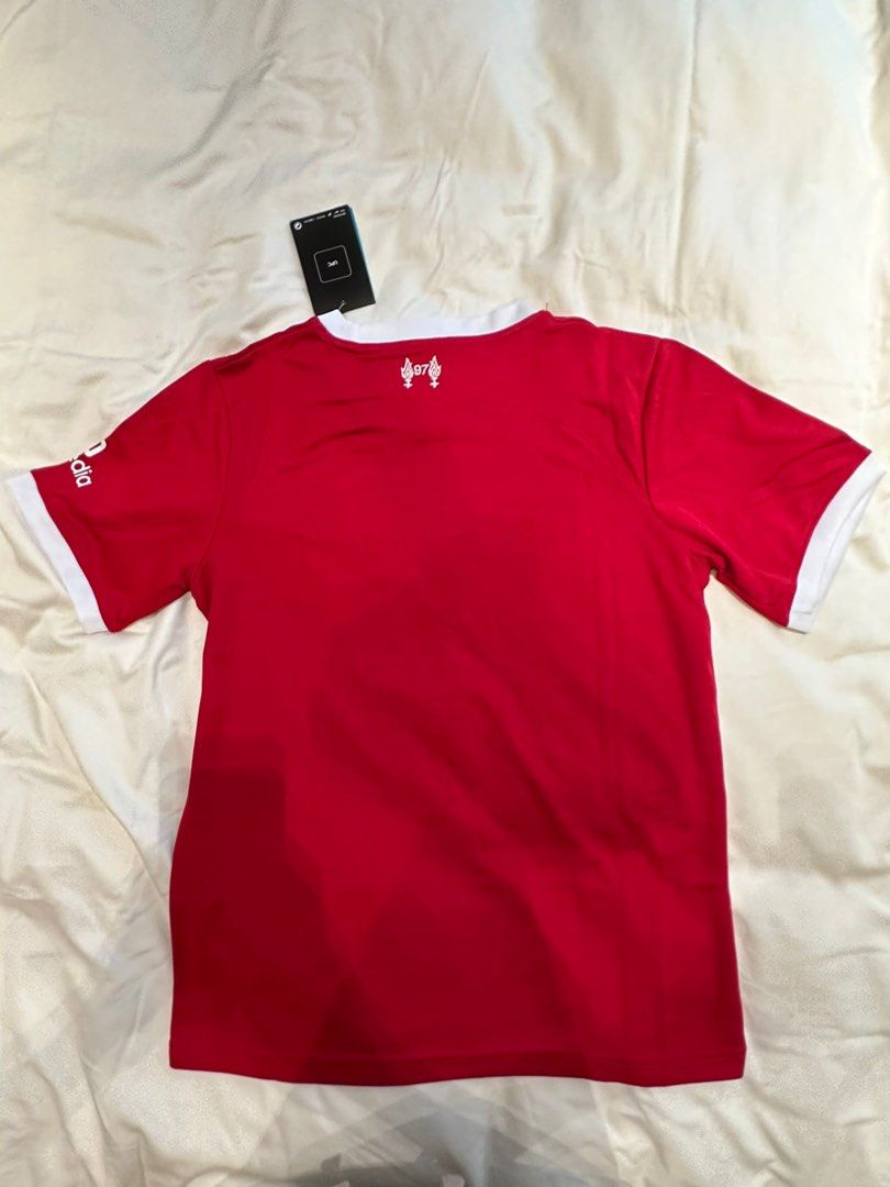 Liverpool Home Jersey 23/24 (Full Kit), Men's Fashion, Activewear on