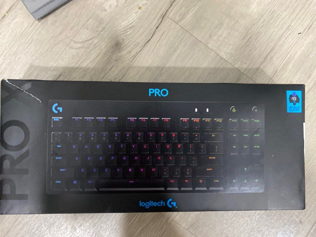 Logitech pro gaming keyboard brand new, Computers & Tech, Parts ...