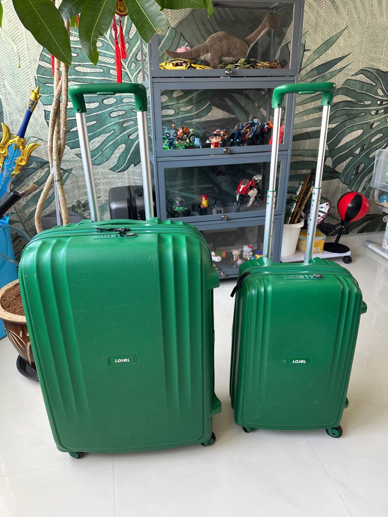 2 Lojel Luggage 25inch and cabin luggage, Hobbies & Toys, Travel