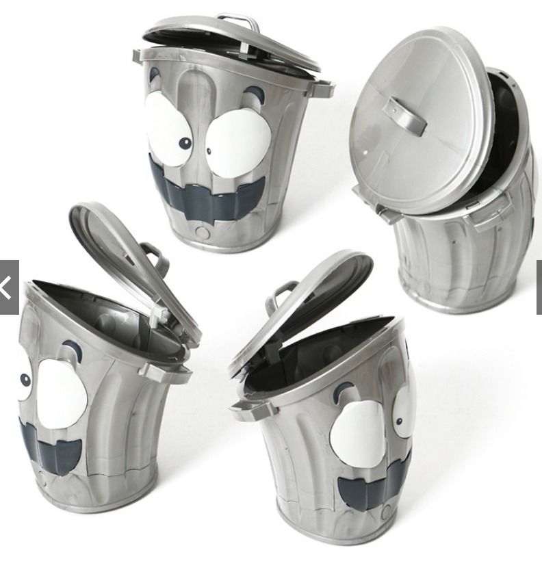 Loony Bin Trash Toy Game Throw the Paper/Ball Game on Carousell