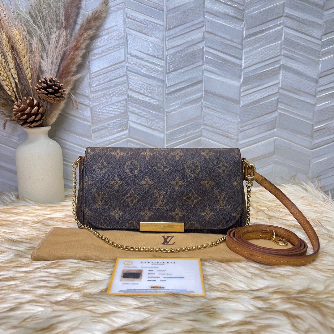 Louis Vuitton Favorite PM Monogram, Luxury, Bags & Wallets on