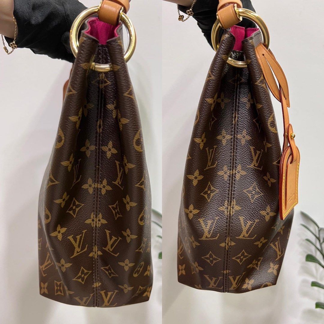 Louis Vuitton Graceful MM and Graceful PM comparison 