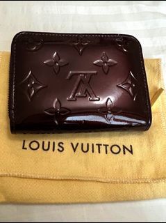 Louis Vuitton Zippy Wallet Midnight Fuchsia in Coated Canvas