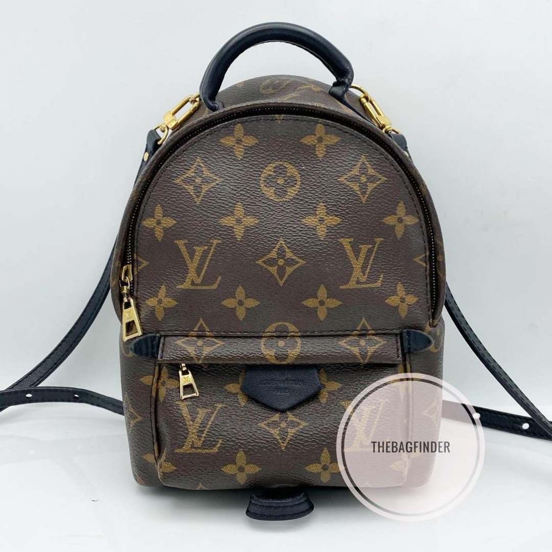 Receipt* Louis Vuitton Backpack mini Palm Spring Year 2021 Monogram,  Luxury, Bags & Wallets on Carousell