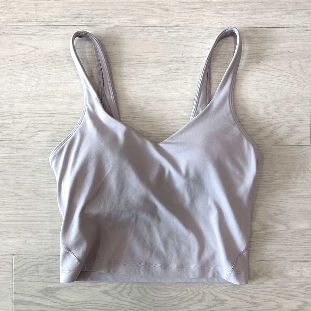 Lululemon Align Tank - Iced Iris, Size 2 Gray - $68 New With Tags