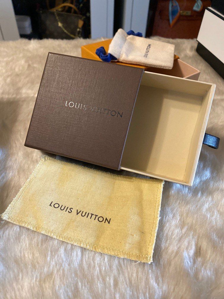 LV Plastic Bag and Box, Luxury, Accessories on Carousell