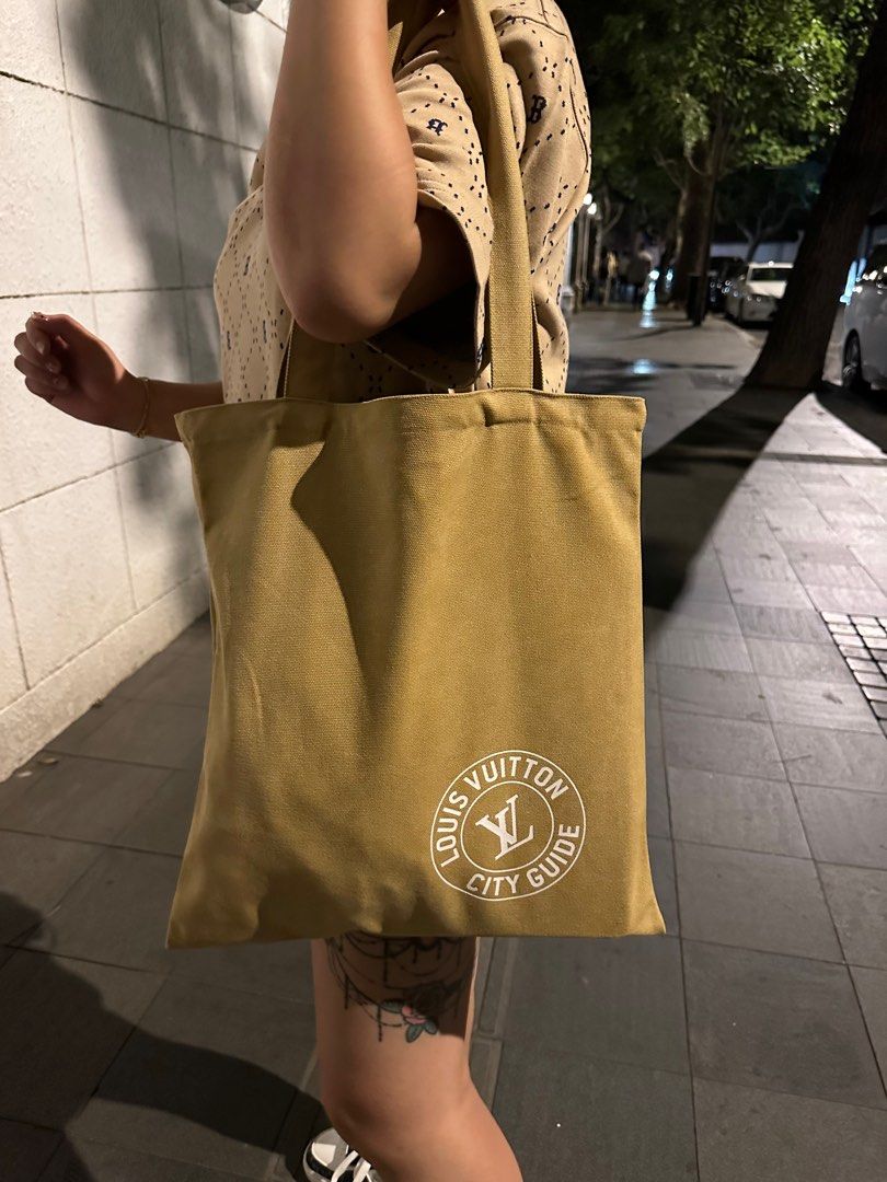 LV Louis Vuitton Canvas Tote Bag Limited Edition Authentic (City Guide  Shanghai)