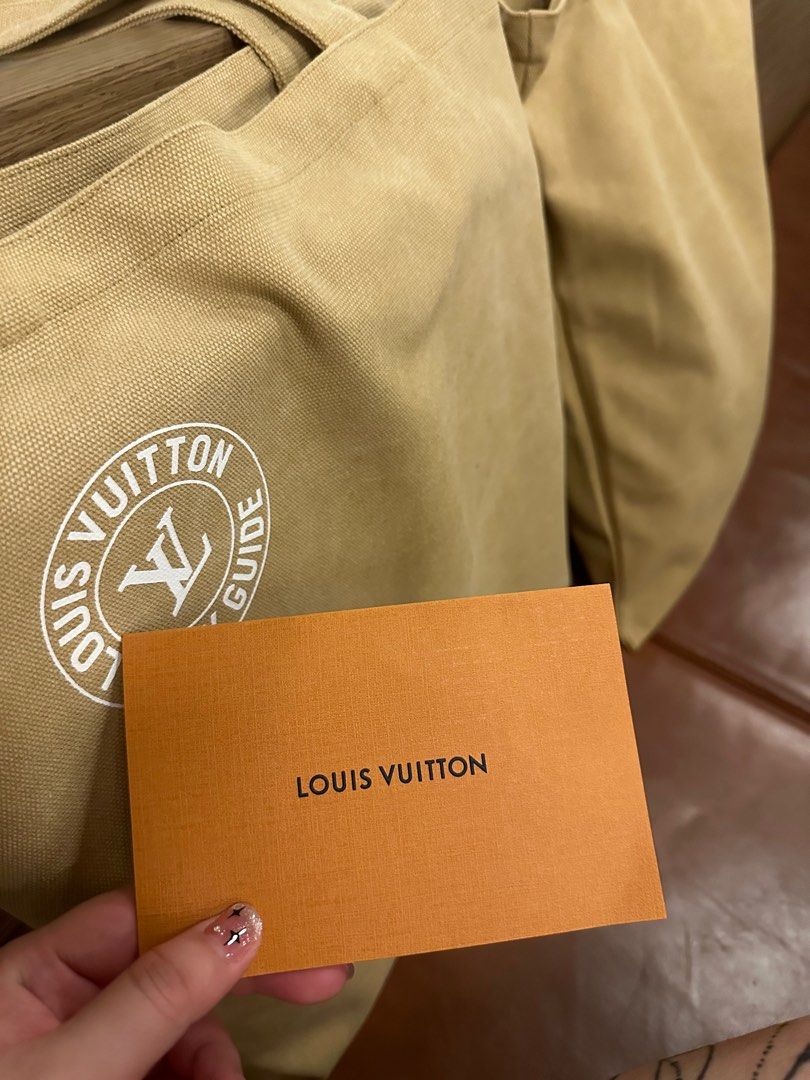 LV Louis Vuitton Canvas Tote Bag Limited Edition Authentic (City Guide  Shanghai), Luxury, Bags & Wallets on Carousell
