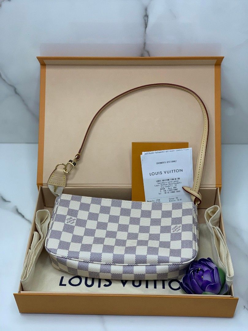 Louis Vuitton Pochette Accessories Damier Ebene Nm