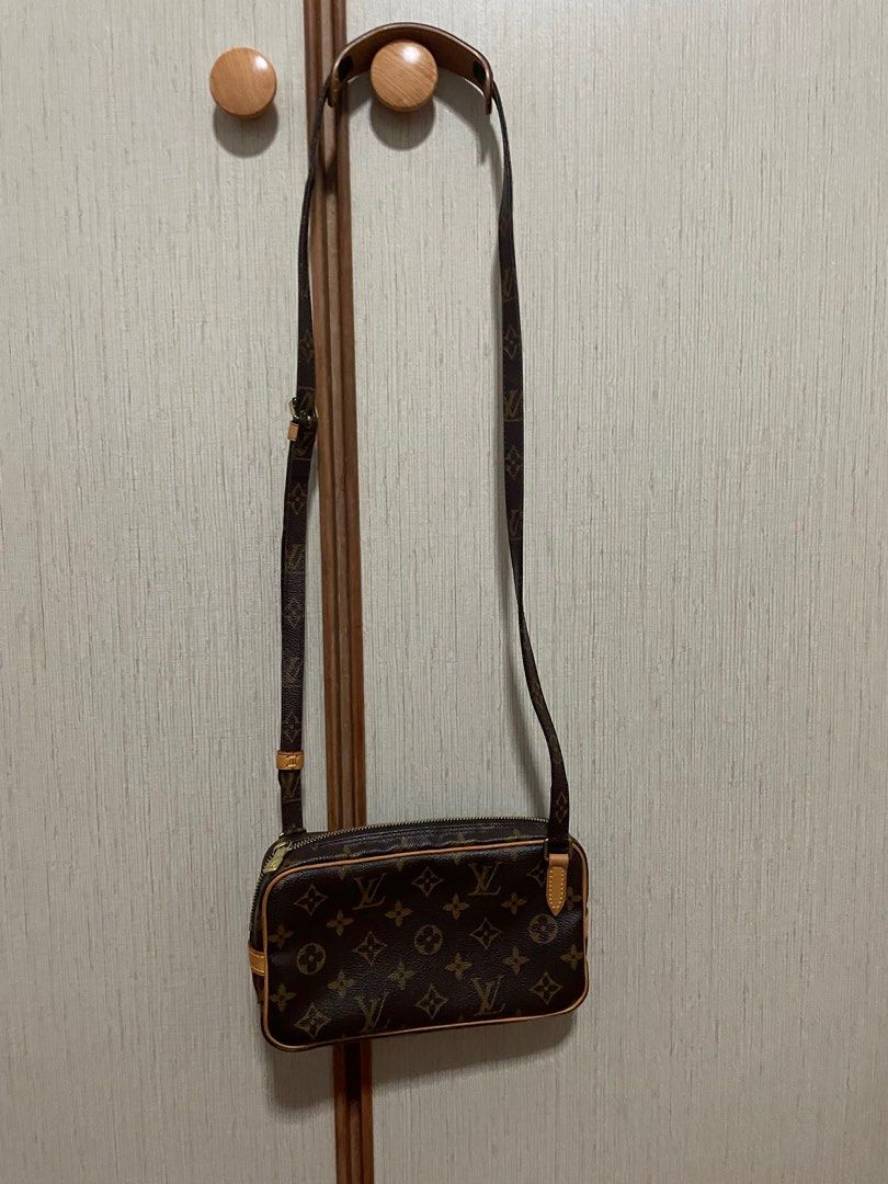 Authentic Louis Vuitton Marly pochette LV bandouliere sling cross body bag,  Luxury, Bags & Wallets on Carousell