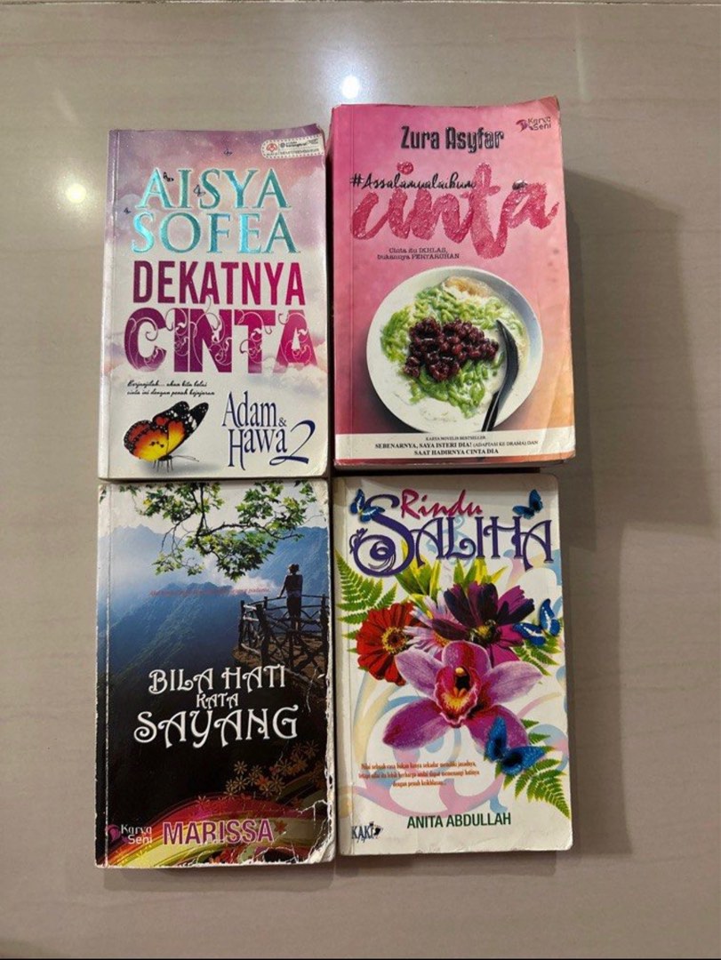 MALAY NOVEL PART 2, Hobbies & Toys, Books & Magazines, Fiction & Non