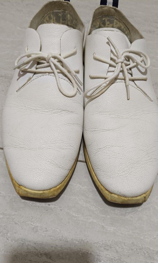 White derby shoes hot sale
