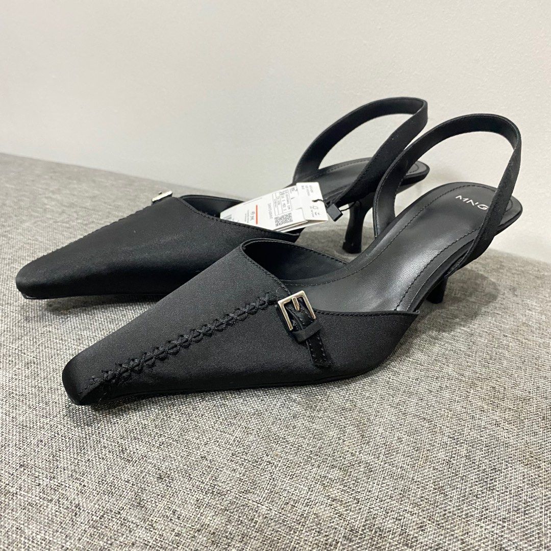 Mango clearance slingback heels