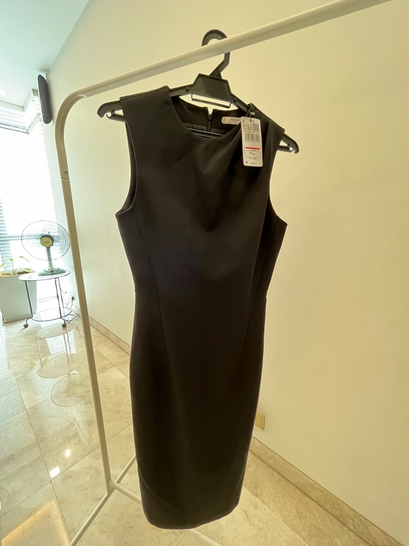 Mango suit deals black dress