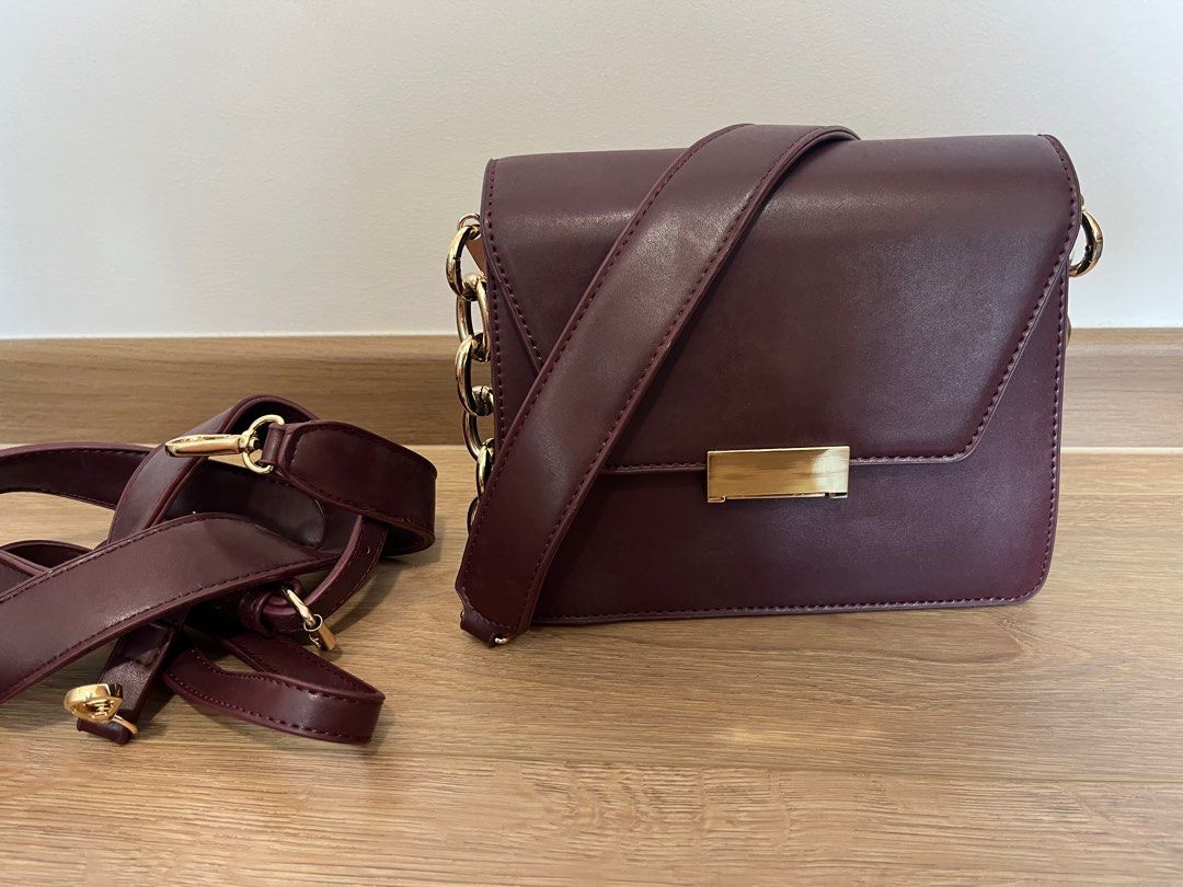 Maroon handbag new arrivals