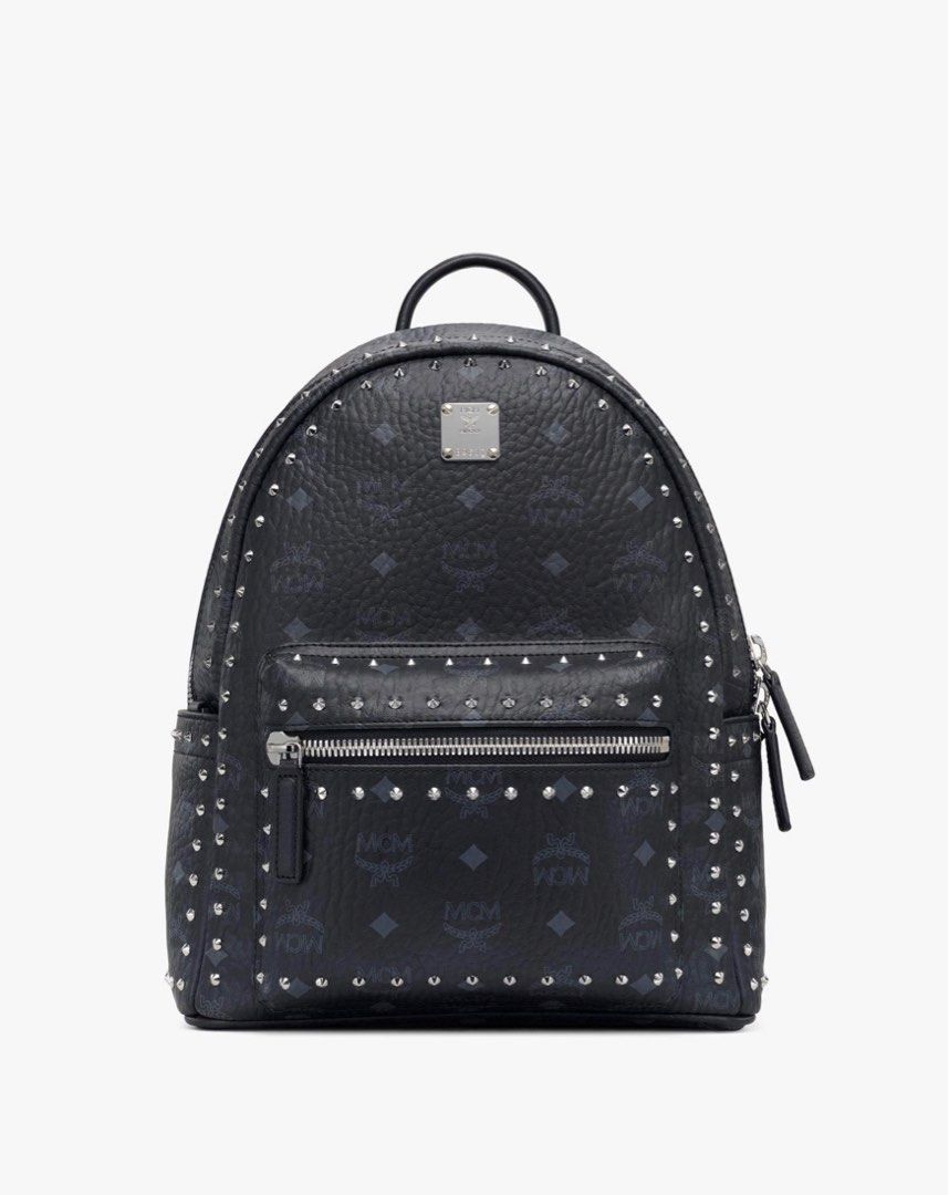 MCM Stark Backpack in Studded Outline Visetos Women s Fashion