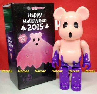 Medicom Bearbrick 2015 Halloween Ghost GID 400% be@rbrick 萬聖節