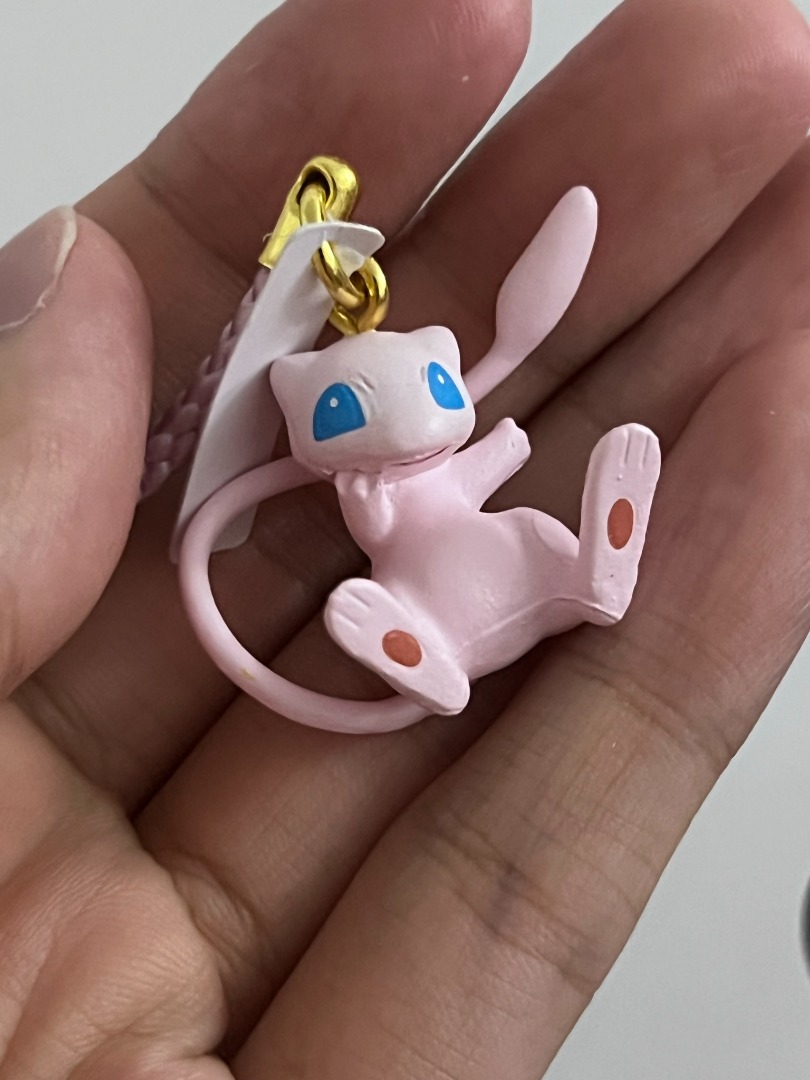 Mew Pokemon Keychain,Phone Strap,Bag Strap, Hobbies & Toys, Toys