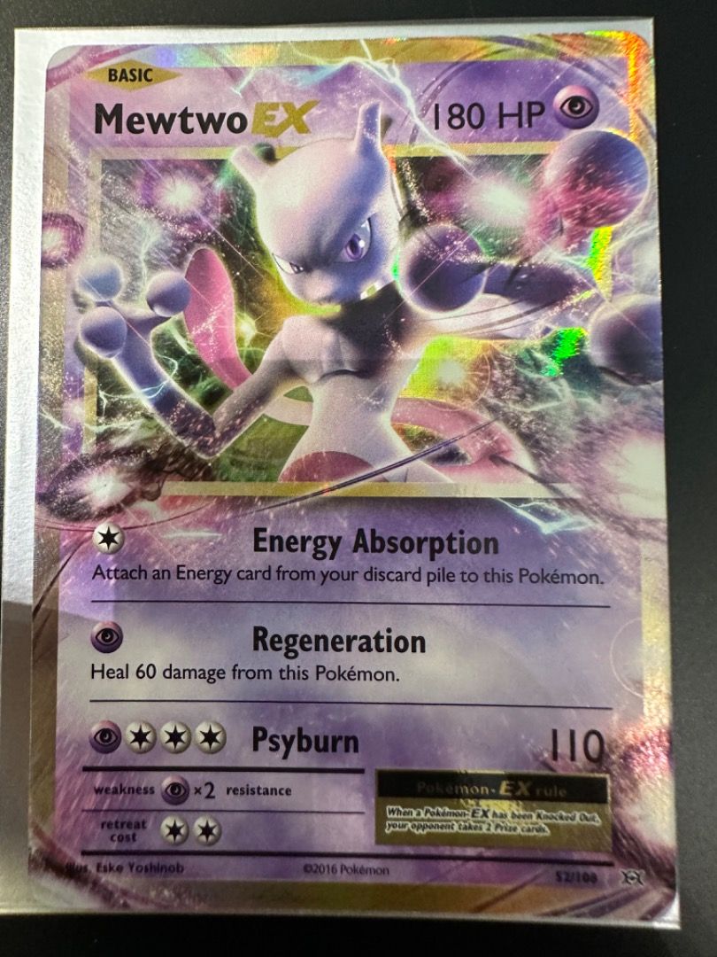 Gengar EX 34/119 XY Phantom Forces Holo Ultra Rare Pokemon Card Near M