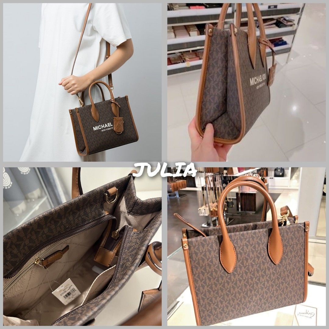 🎒Michael Kors Mirella Small Shopper TZ Crossbody, Luxury, Bags & Wallets  on Carousell