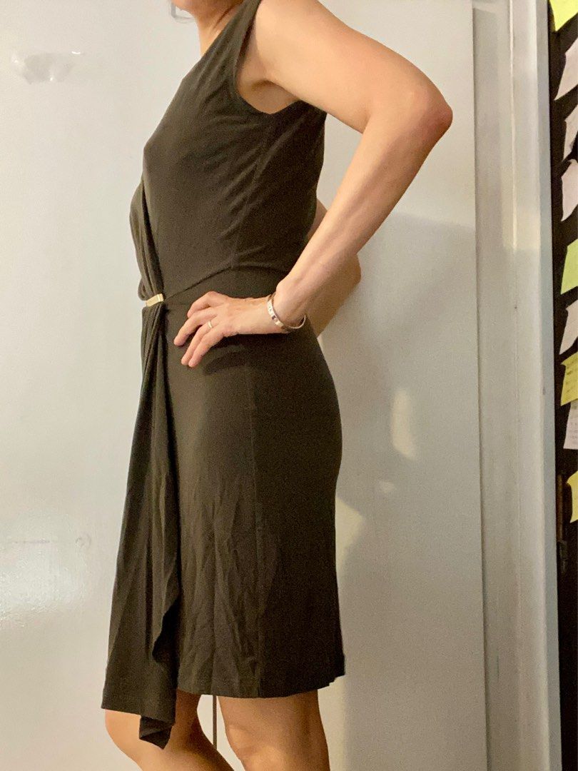 Michael kors dress olive store